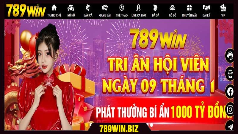 Nhà cái 789win đa dạng về các trò chơi